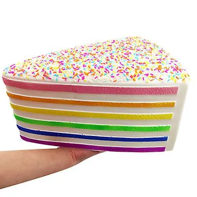 25*18*13cm Oversized Rainbow cake Squishy Slow rebound Decompression toys ?for kids,adult AZ16301
