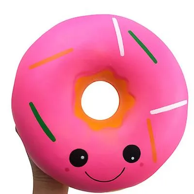 25cm*25cm*9.5cm pink Slow rebound super-large donut squishy, a stress-relieving toy AZ22228