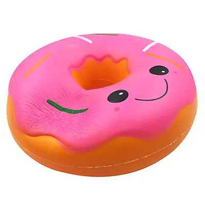 25cm*25cm*9.5cm pink Slow rebound super-large donut squishy, a stress-relieving toy AZ22228