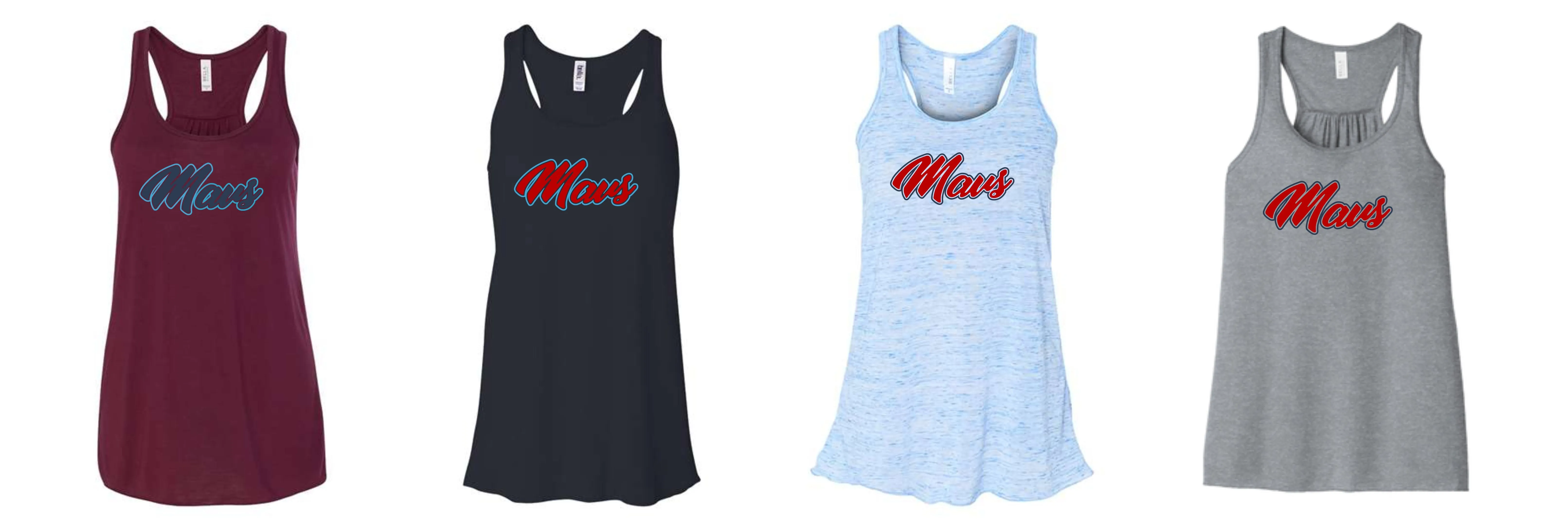 6th Tool Mavs Flowy Tank- 3 designs