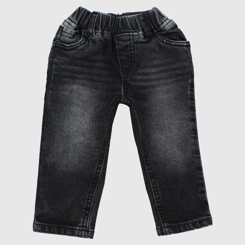 Baby Girls' Faded Comfy Jeans