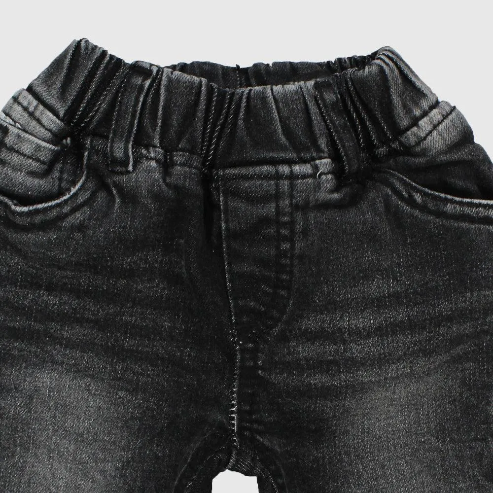 Baby Girls' Faded Comfy Jeans