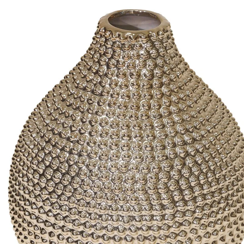 Basilica White Ceramic Table Flower Vase