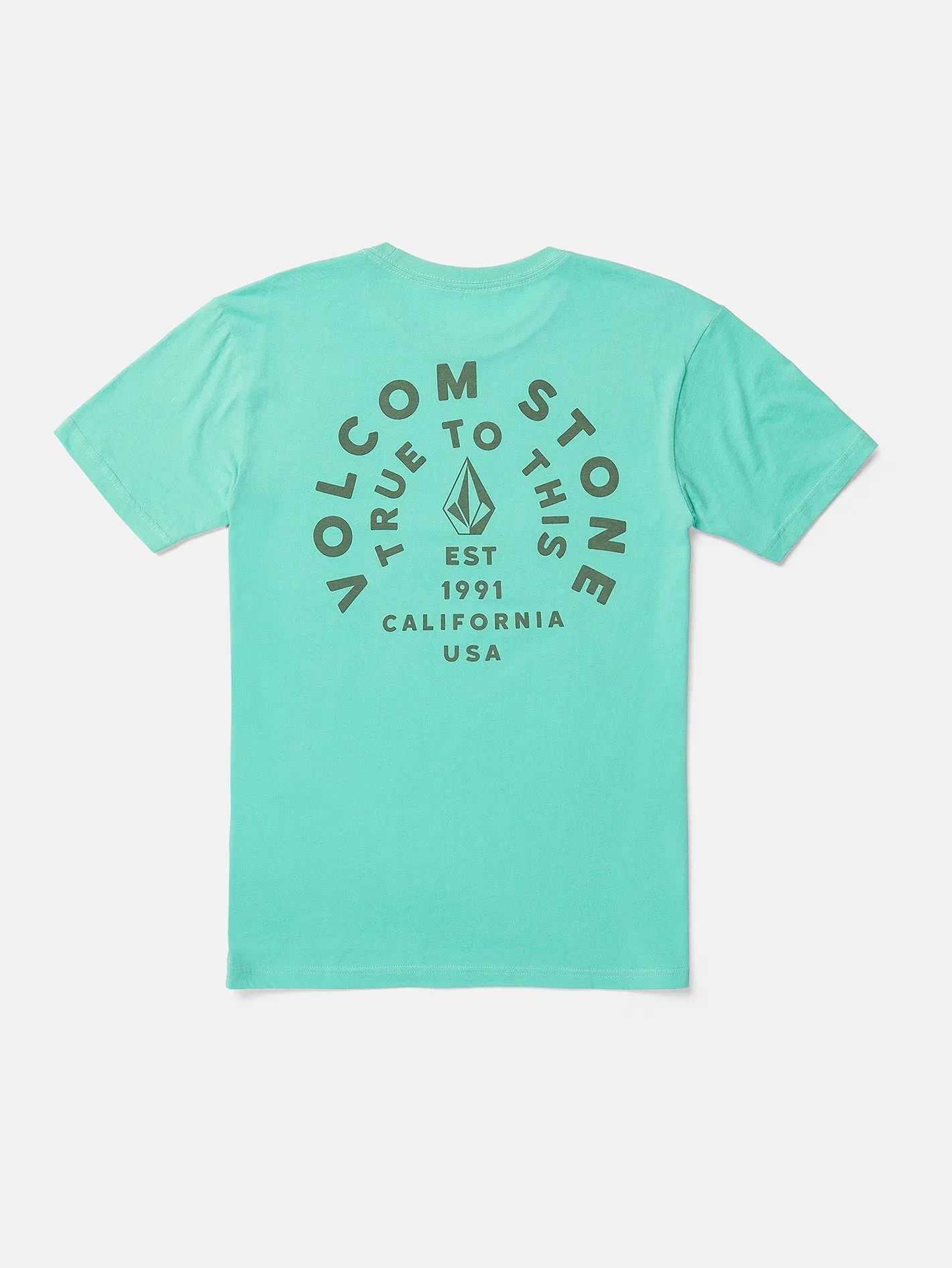 Big Boys Tennon Short Sleeve Tee - Dusty Aqua