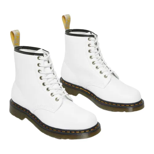 Dr. Martens Vegan 8 Eye  Boots  - 1460 - White