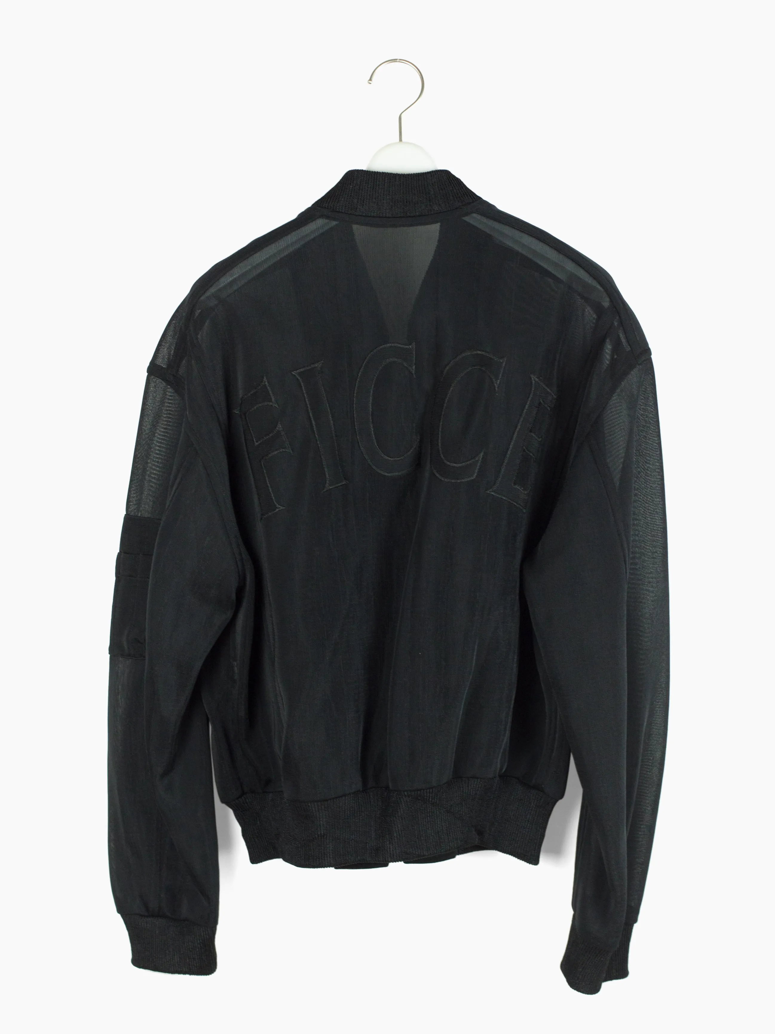 Ficce 90s Translucent Mesh Bomber