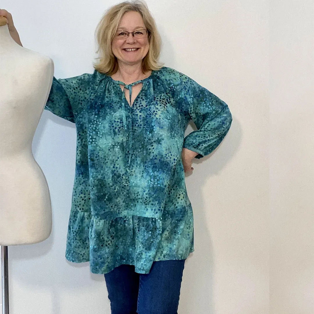 Garment Kit - Roscoe Blouse & Dress - Batik Rayon