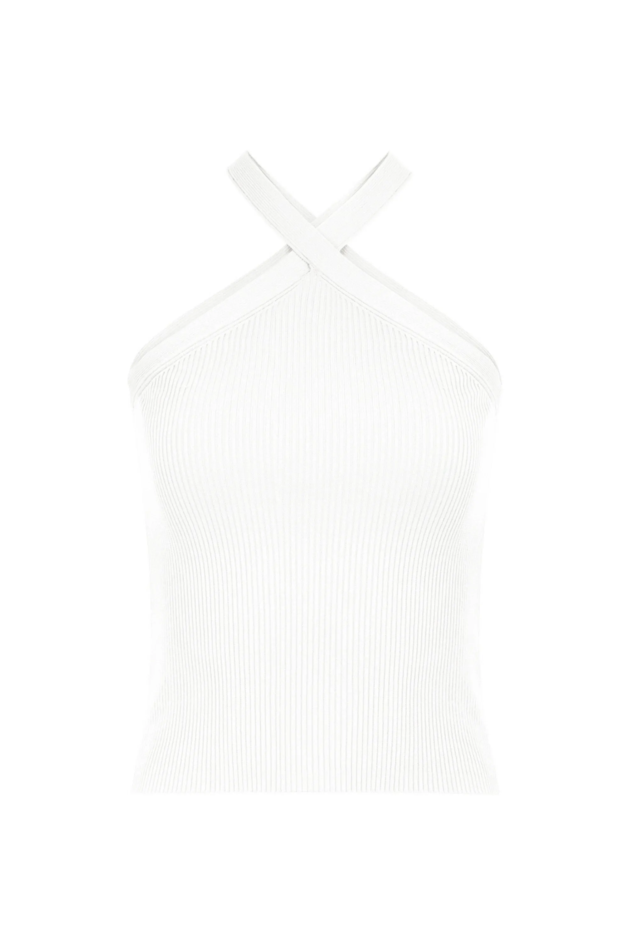 Halterneck Knit Top