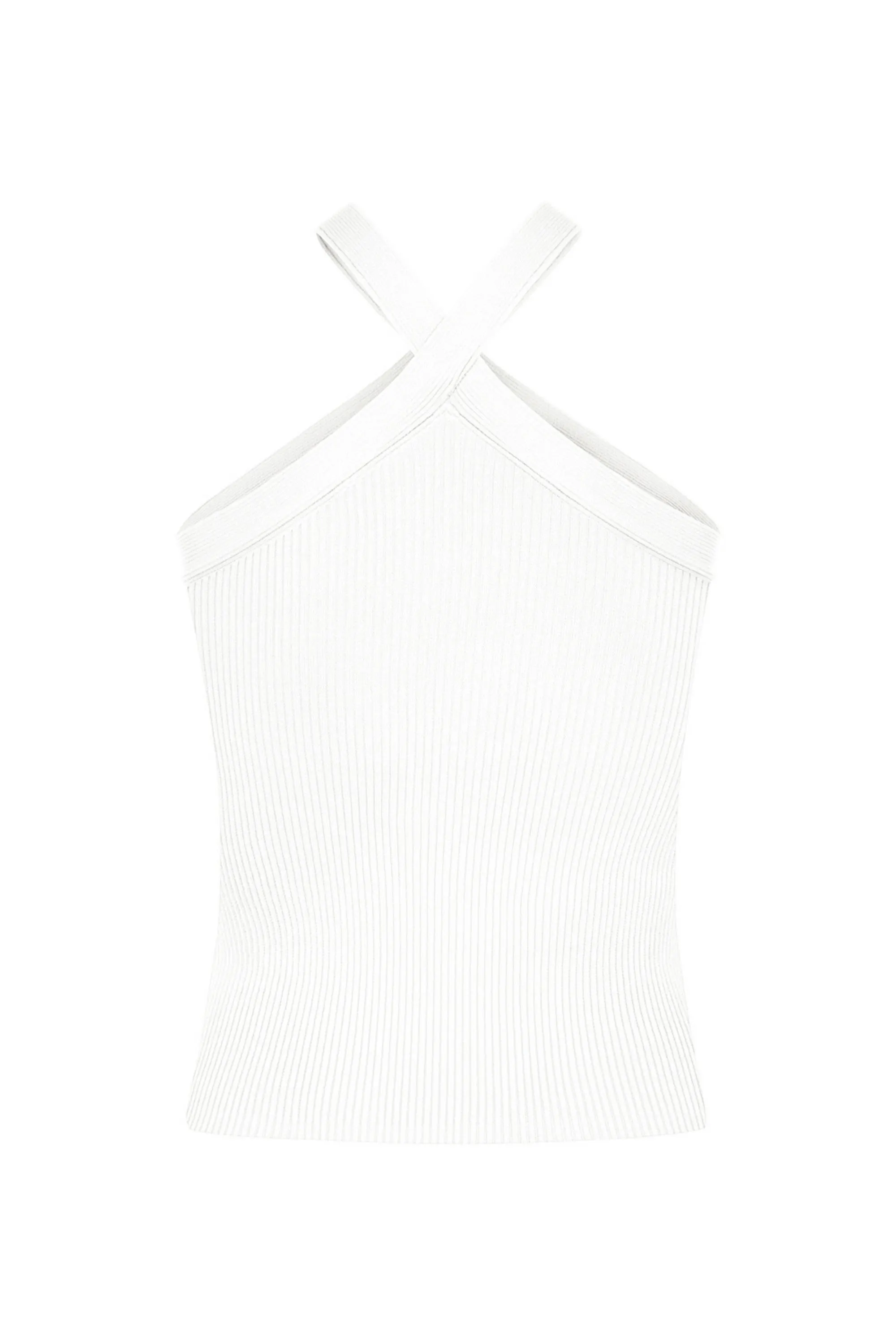 Halterneck Knit Top