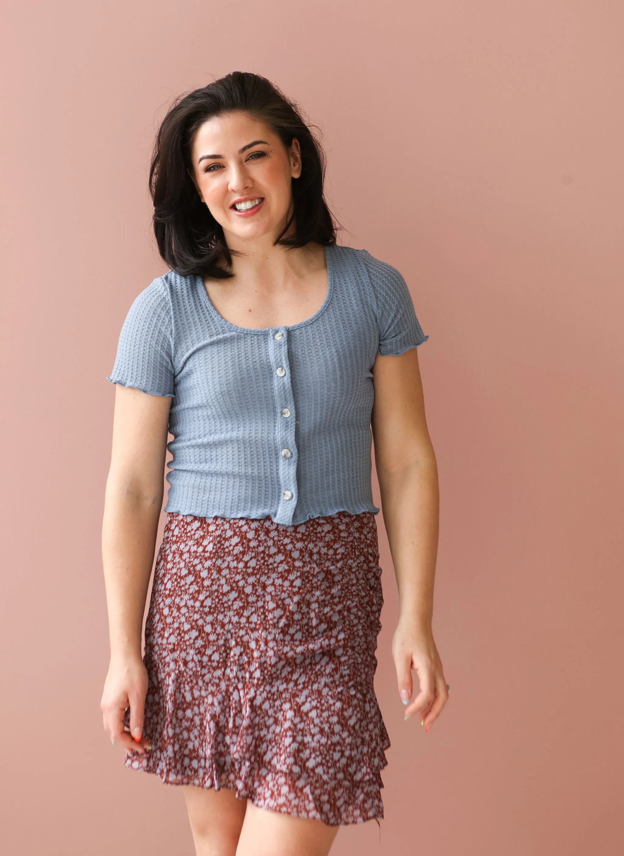 HARPER Crop Tee