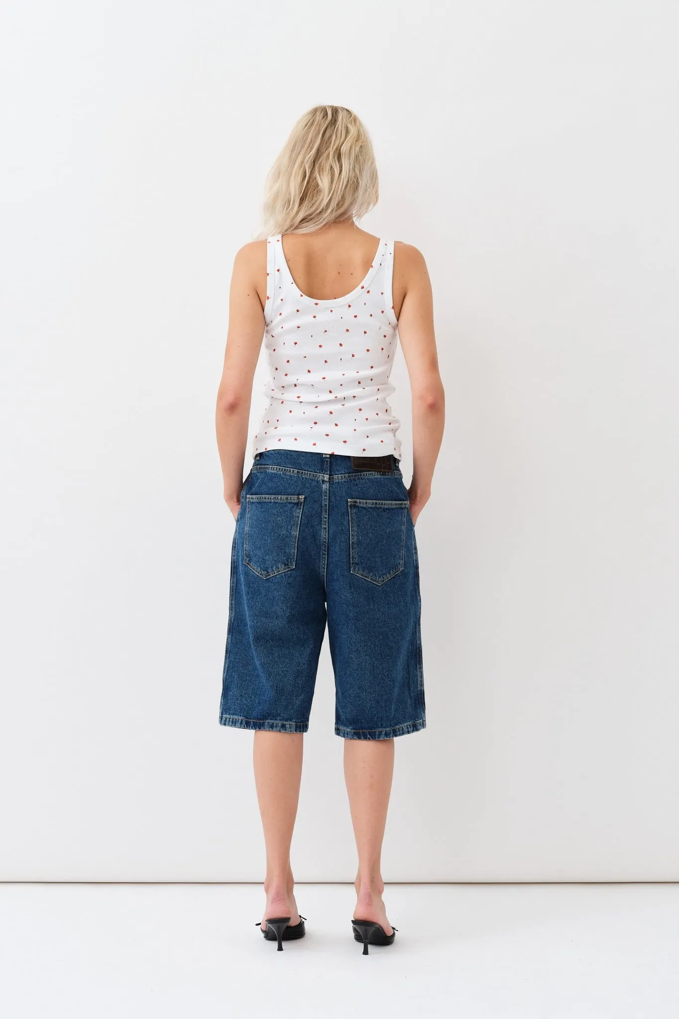 Ivy Tank Top — Poppy Print