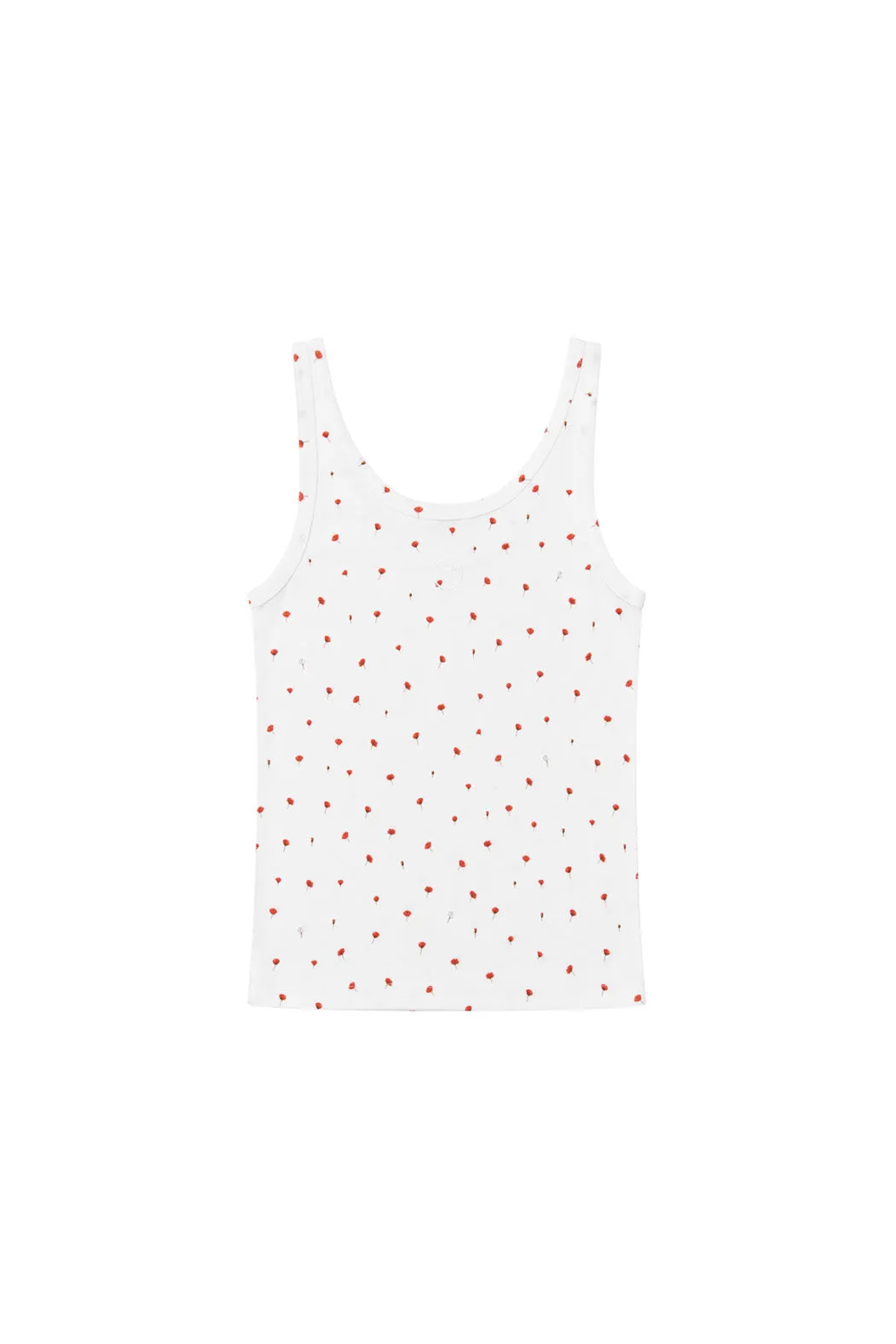 Ivy Tank Top — Poppy Print