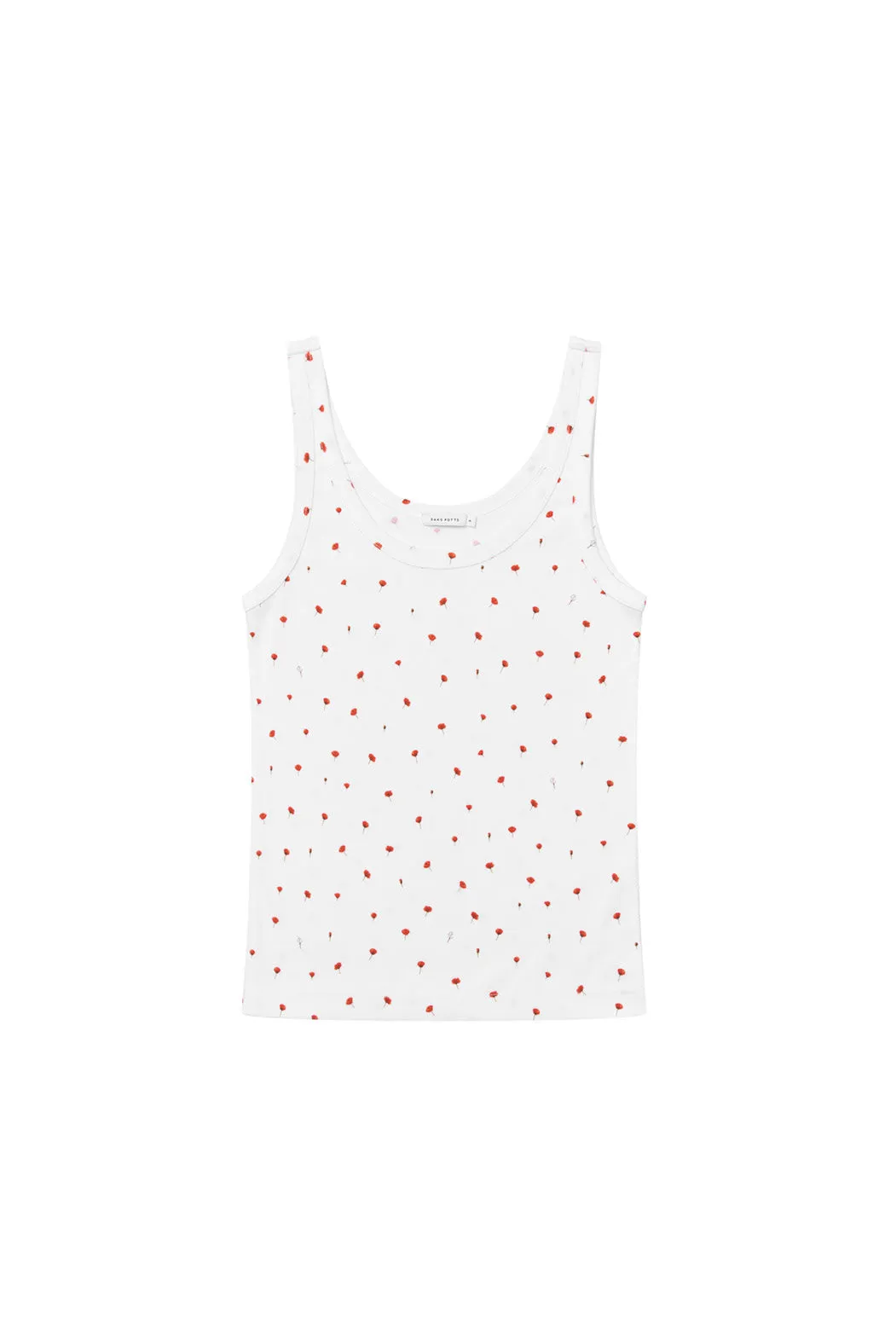 Ivy Tank Top — Poppy Print