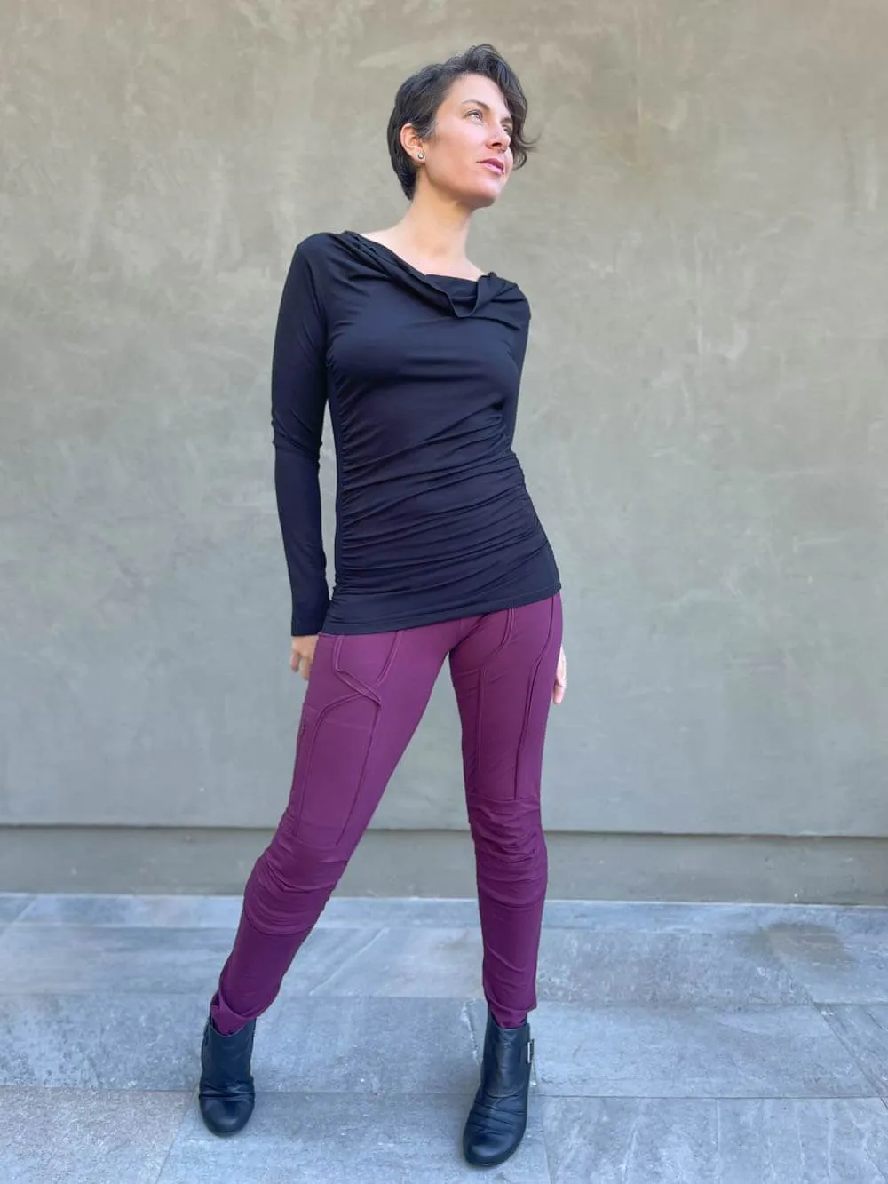 Long Sleeve Gather Top