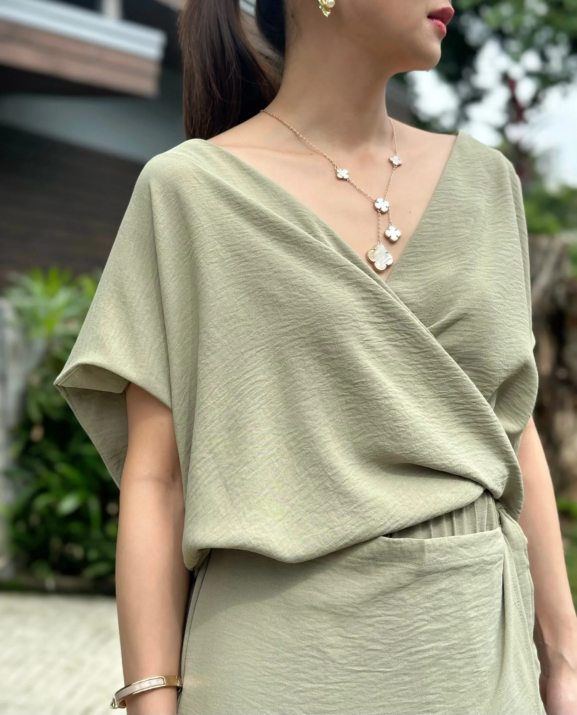 Magnolia Set in Green