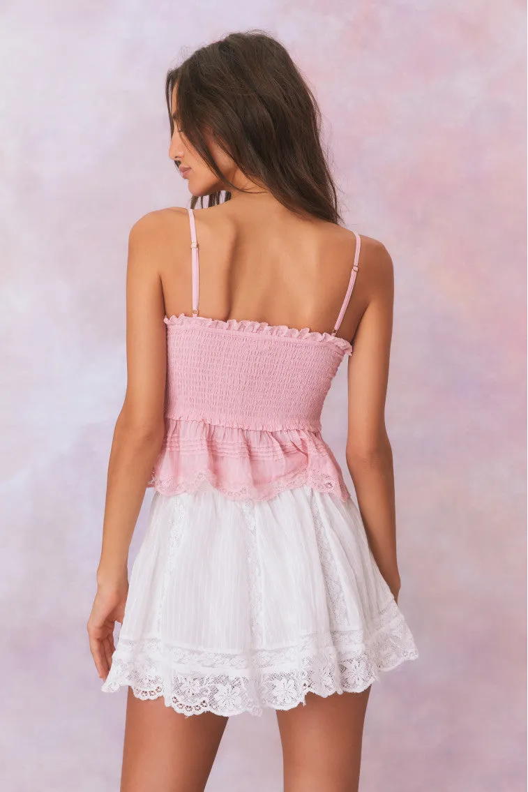 Matera Skirt- TRUE WHITE