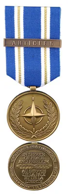 (NATO) Medal Miniature