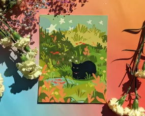 "Star Cat" - Fine Art Print