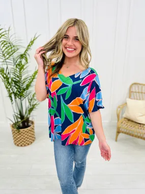 REG/CURVY Colorful On The Coast Top