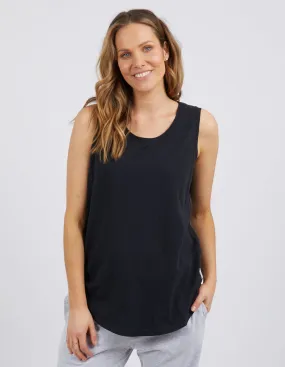 Scoop Tank Black