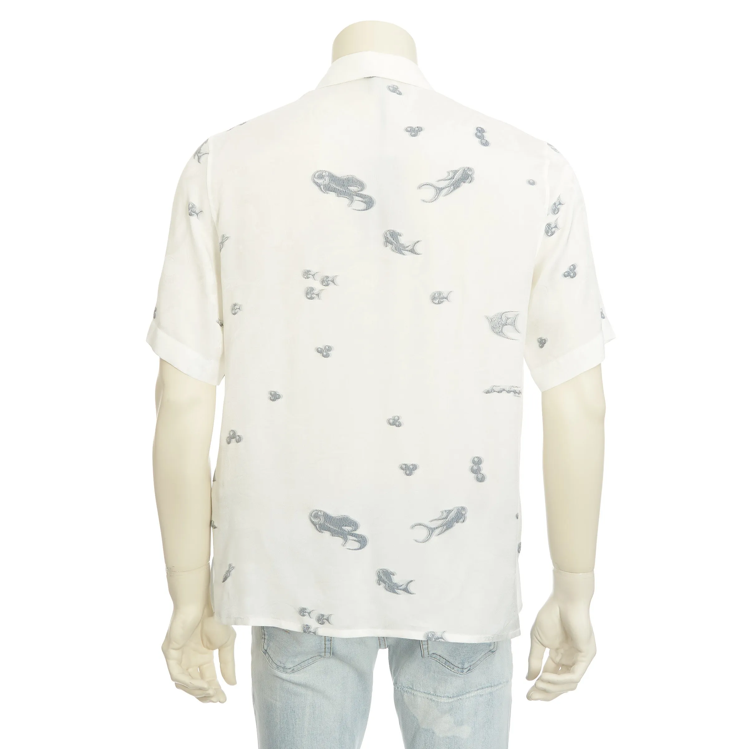 White Dior And Kenny Scharf Shirt