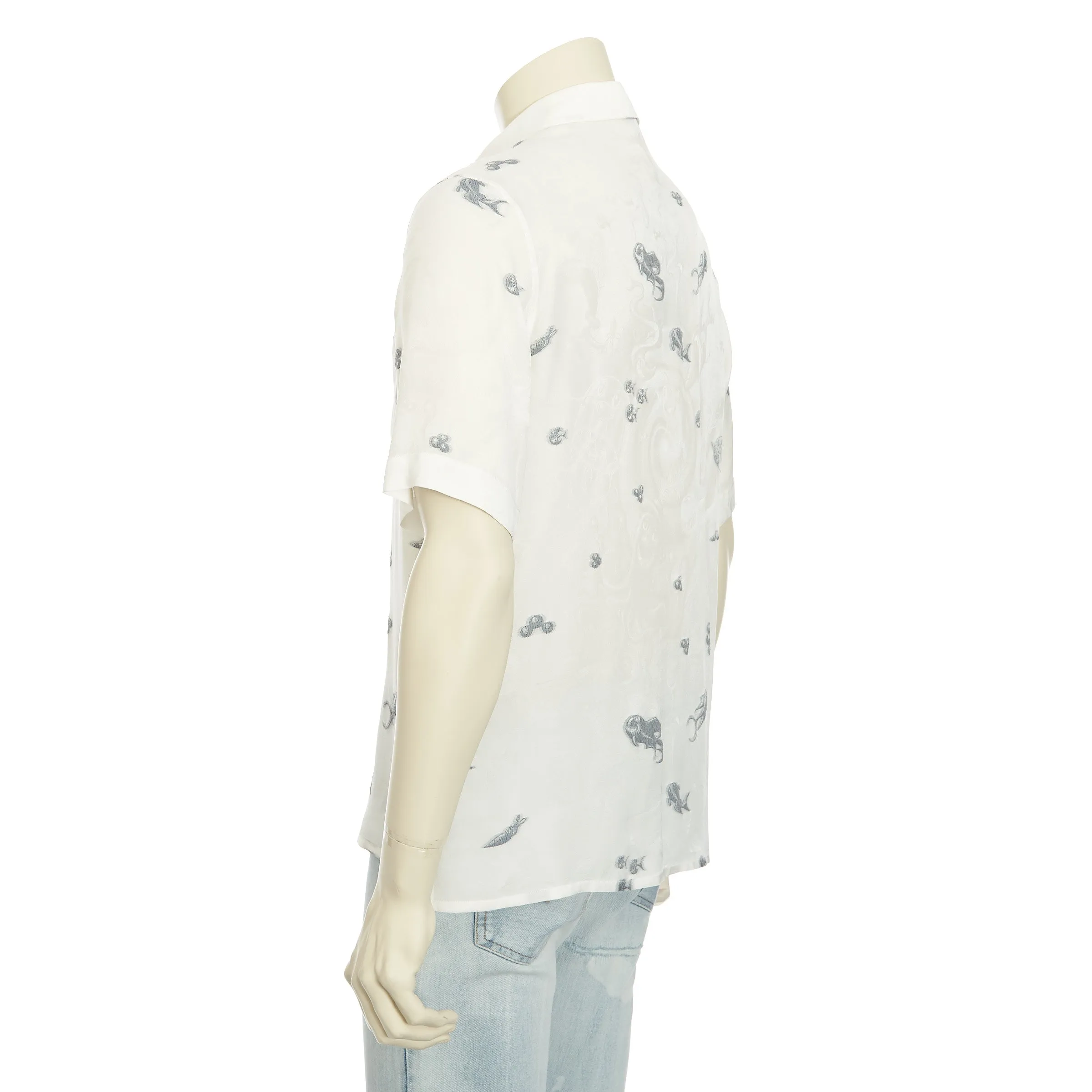 White Dior And Kenny Scharf Shirt